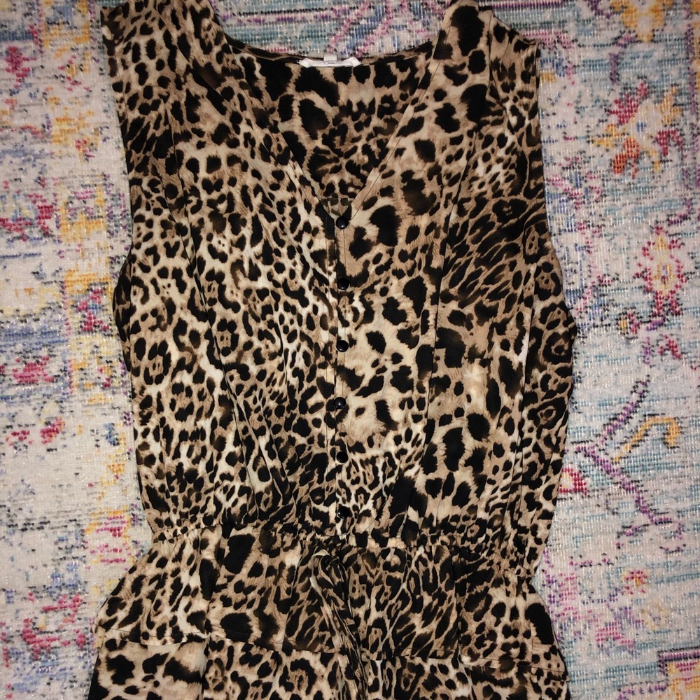 Leopard Blouse